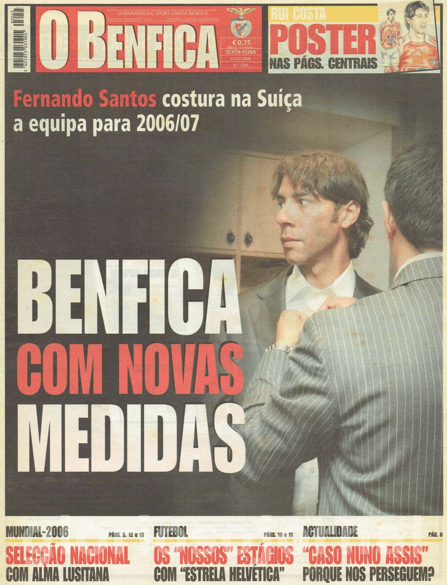 jornal o benfica 3245 2006-07-07